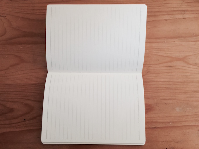 上質紙滑らかな書き味のノート4