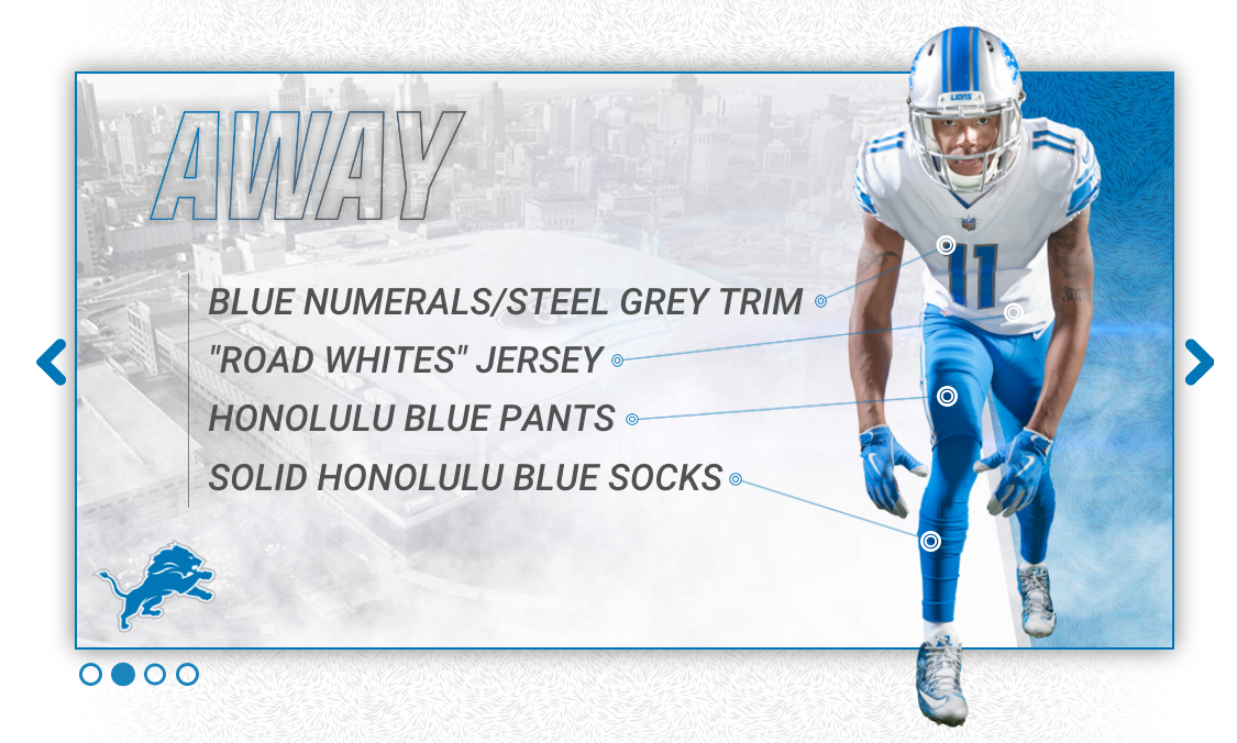 detroit lions 2017 new uniform away