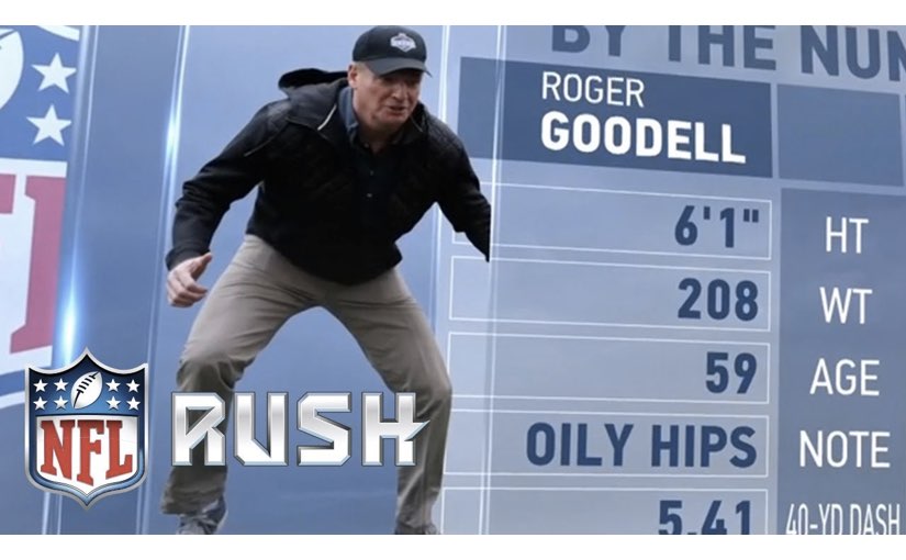 Rodger Goodell Sets the 40-Yard Dash Record.001