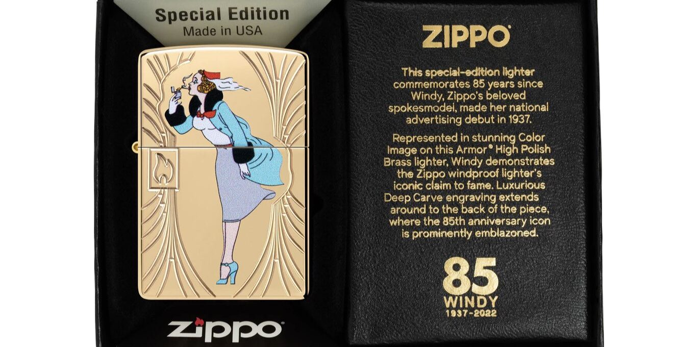 Zippo ウィンディ 85周年記念限定モデル発売 | ALOG