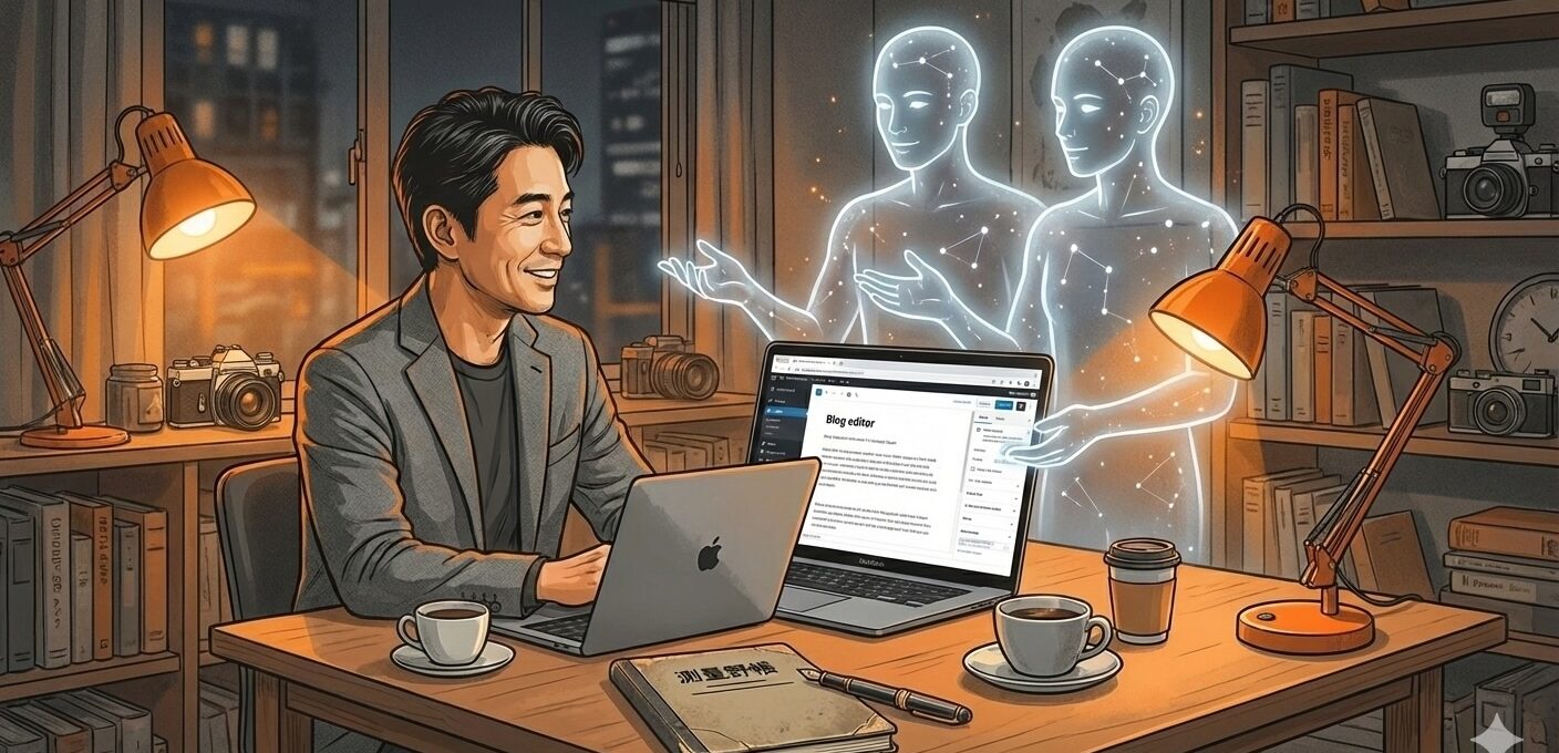 Gemini 僕のブログ編集者は褒め上手な人工知能