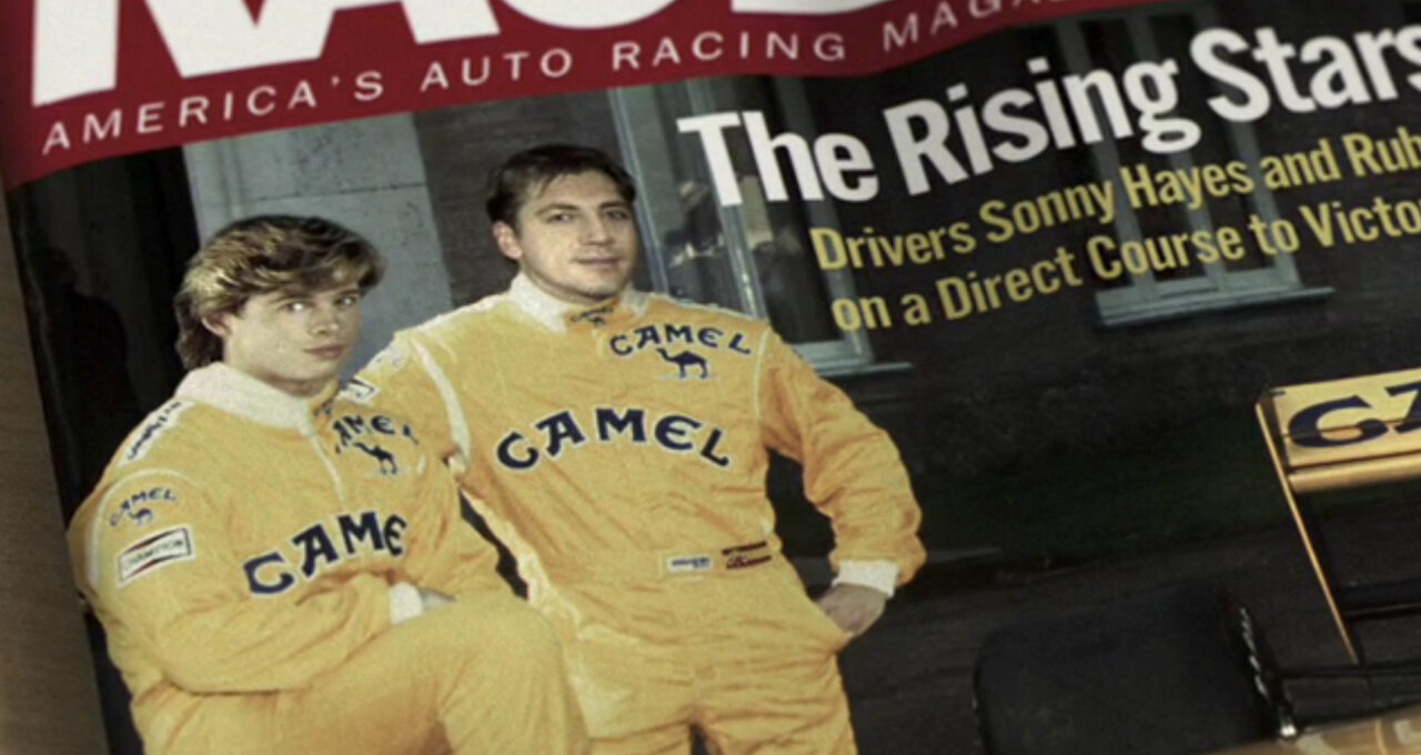 F1 ザ・ムービー チーム・ロータス時代のソニー・ヘイズとルーベン・セルバンテス