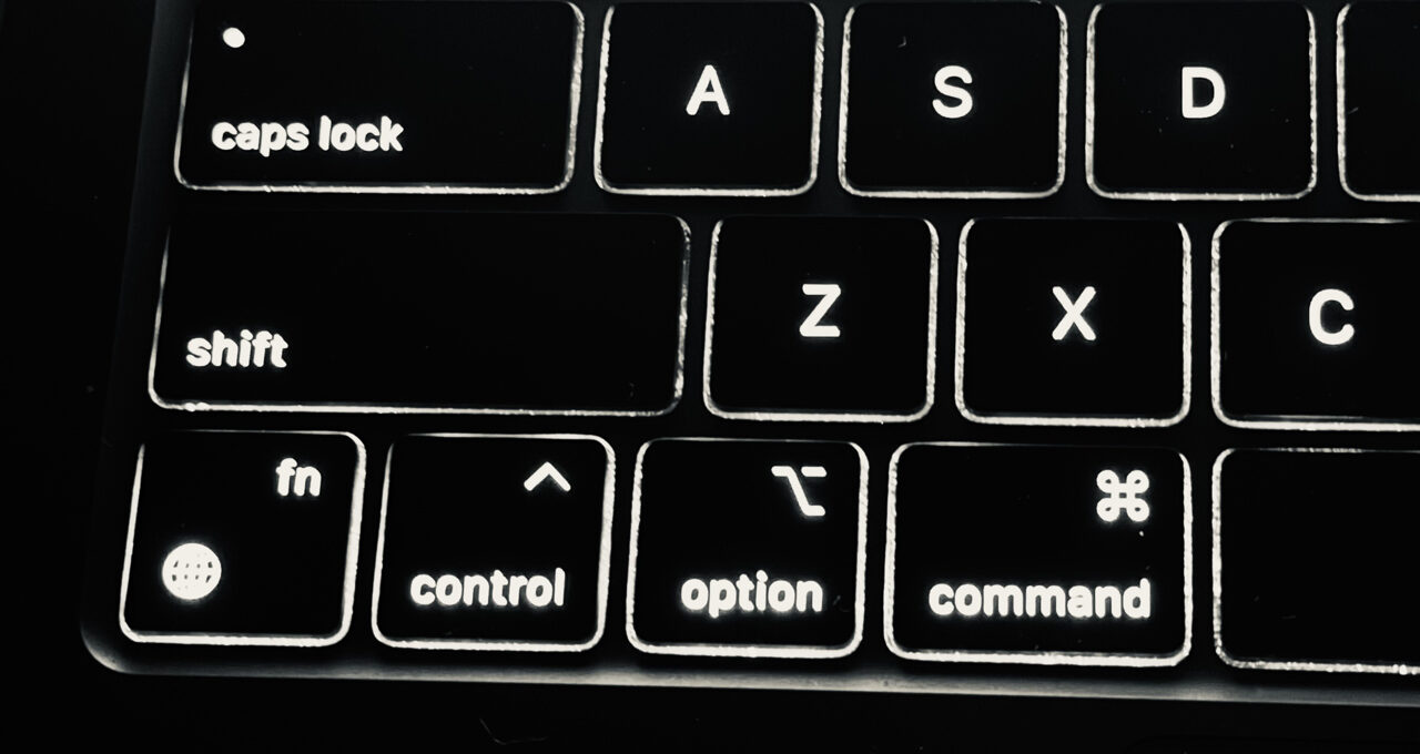 M3 MacBook Air バックライトのUSキーボード